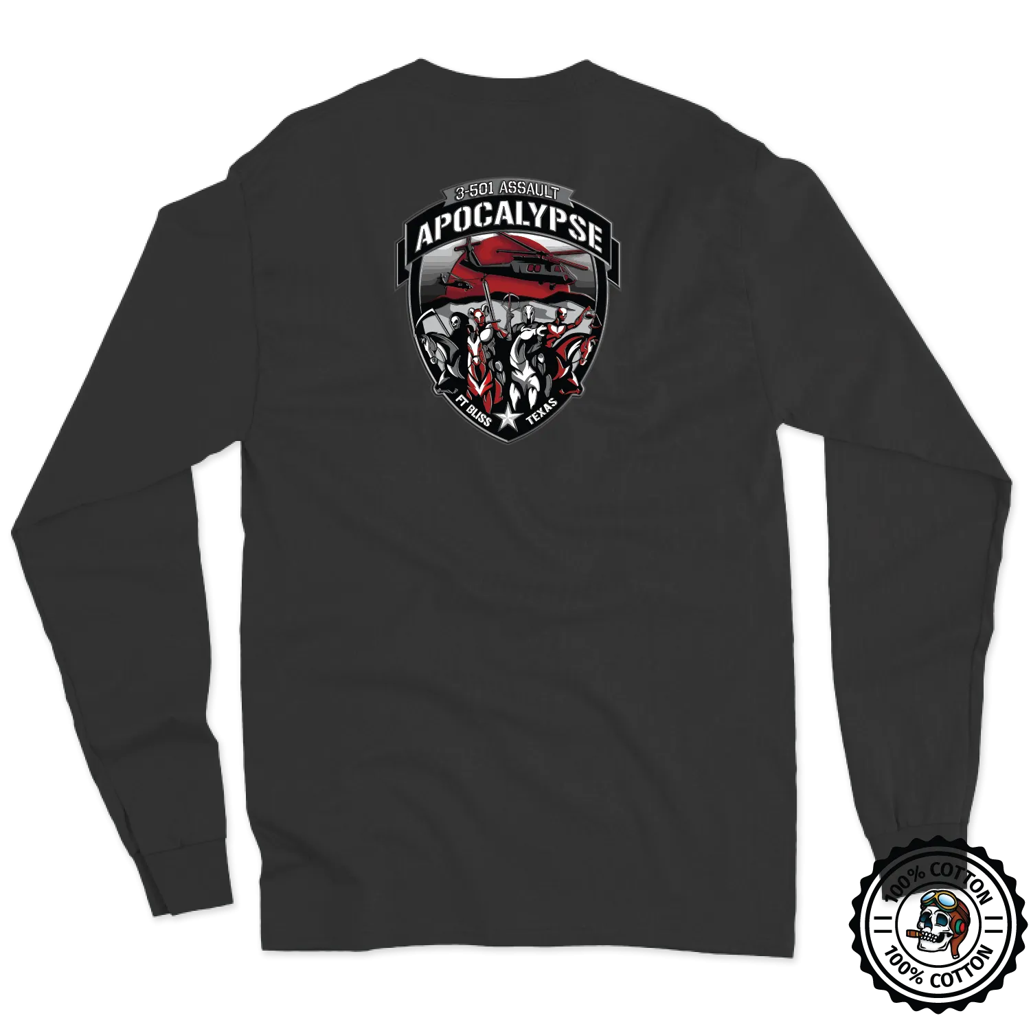 3-501 AHB "Apocalypse" Long Sleeve T-Shirt
