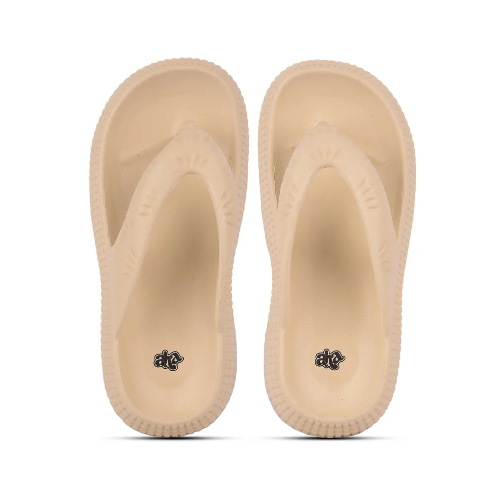A-HA Casual Beige Flip Flop For Women ZQ-SH-011 By Liberty