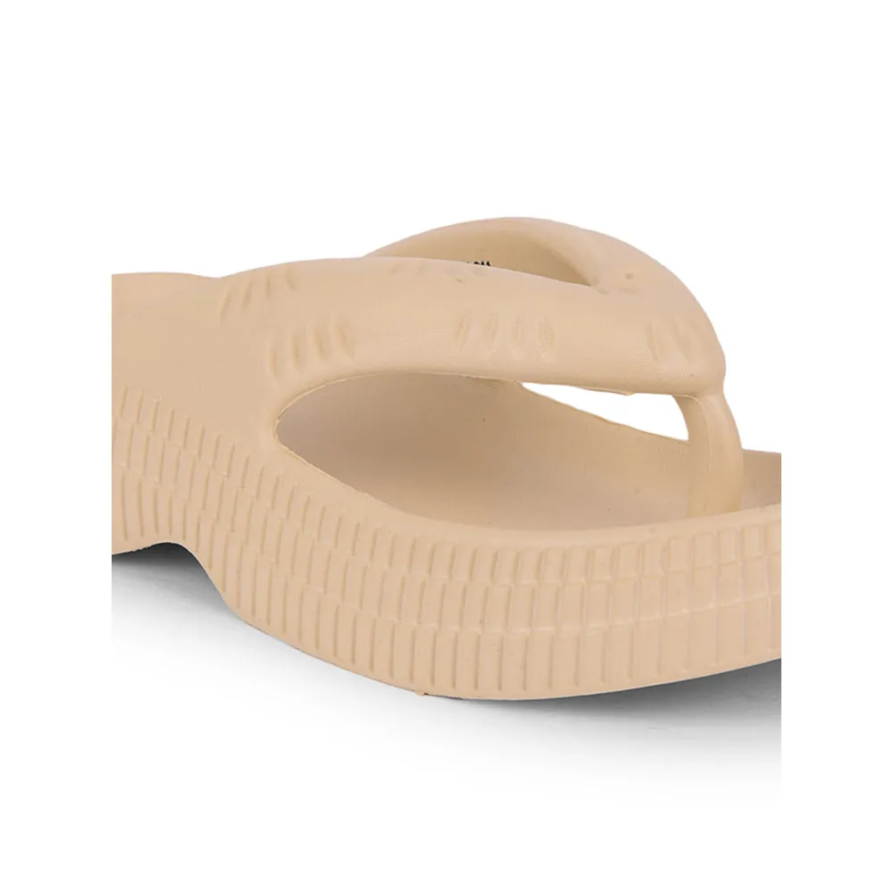 A-HA Casual Beige Flip Flop For Women ZQ-SH-011 By Liberty