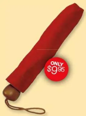 ALDA Passage2 Wood Handle Travel Umbrella 5509
