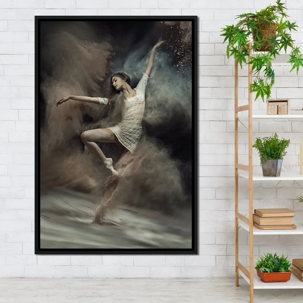 Ballet Dancer in the Desert