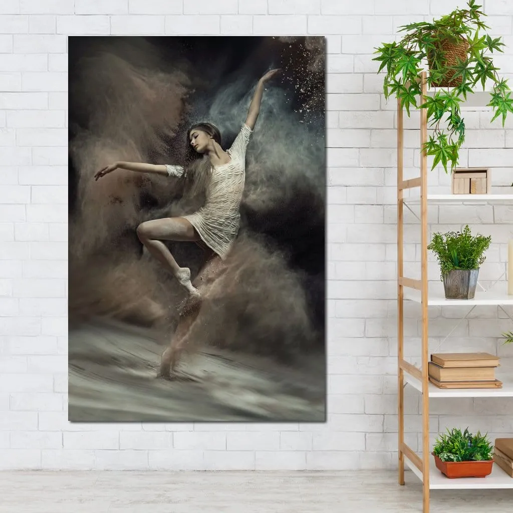 Ballet Dancer in the Desert
