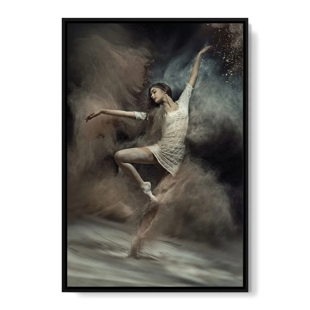 Ballet Dancer in the Desert