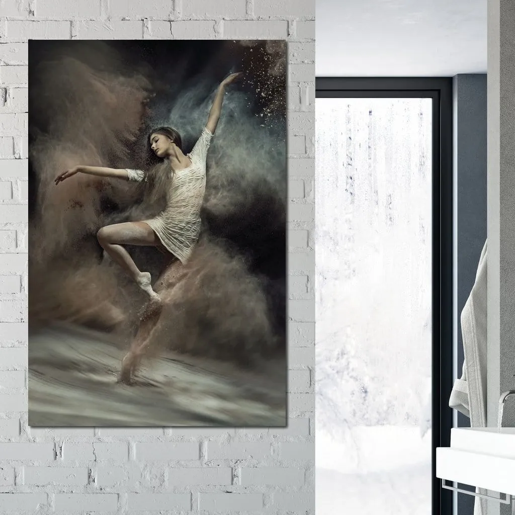 Ballet Dancer in the Desert