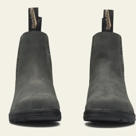 Womens Blundstone 1630 Rustic Black Ankle Boots - Comfortable, Durable, Stylish