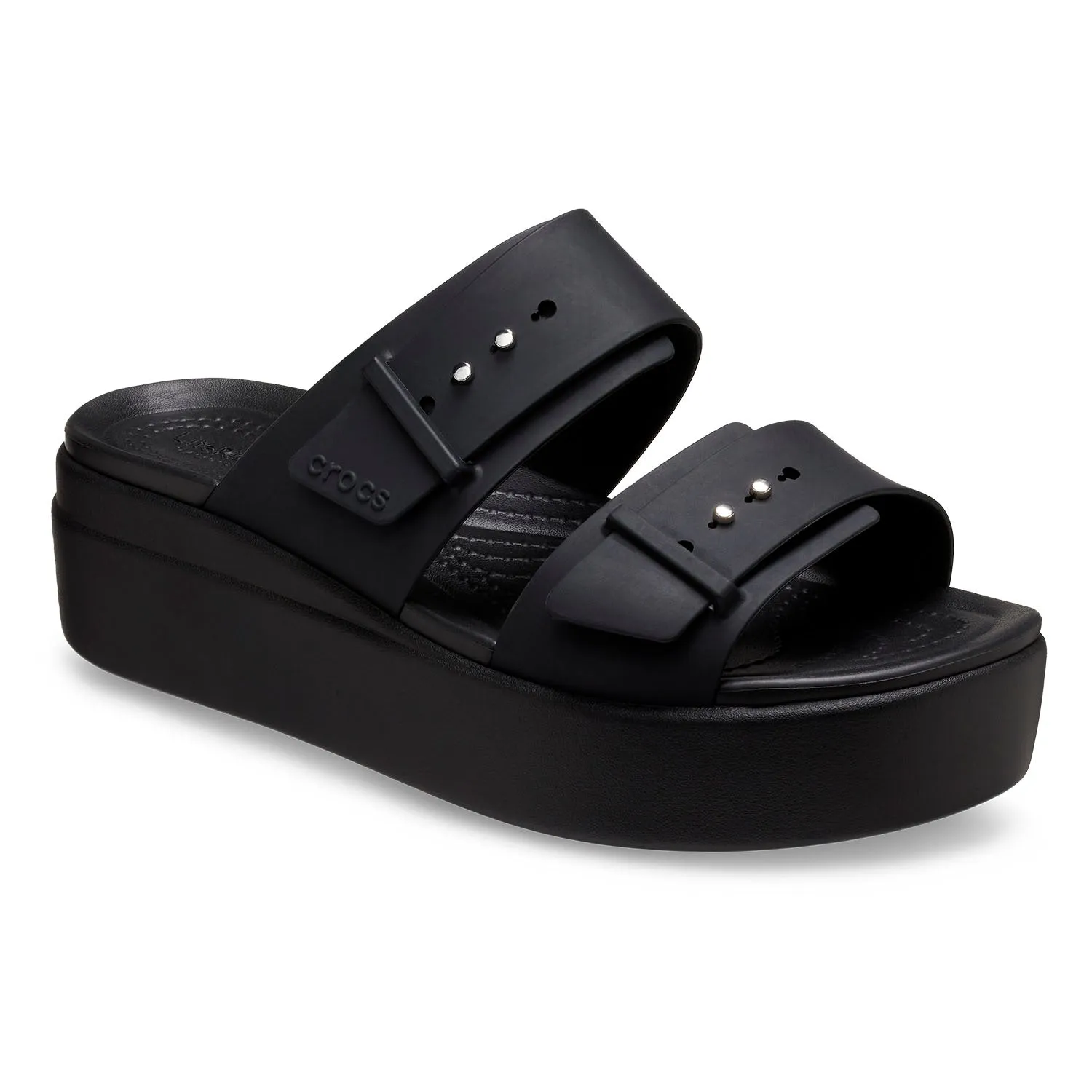 Brooklyn Buckle Low Wedge Women