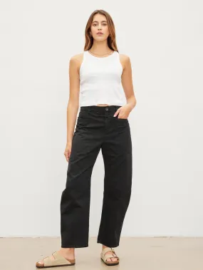 Brylie Twill Pant - Black