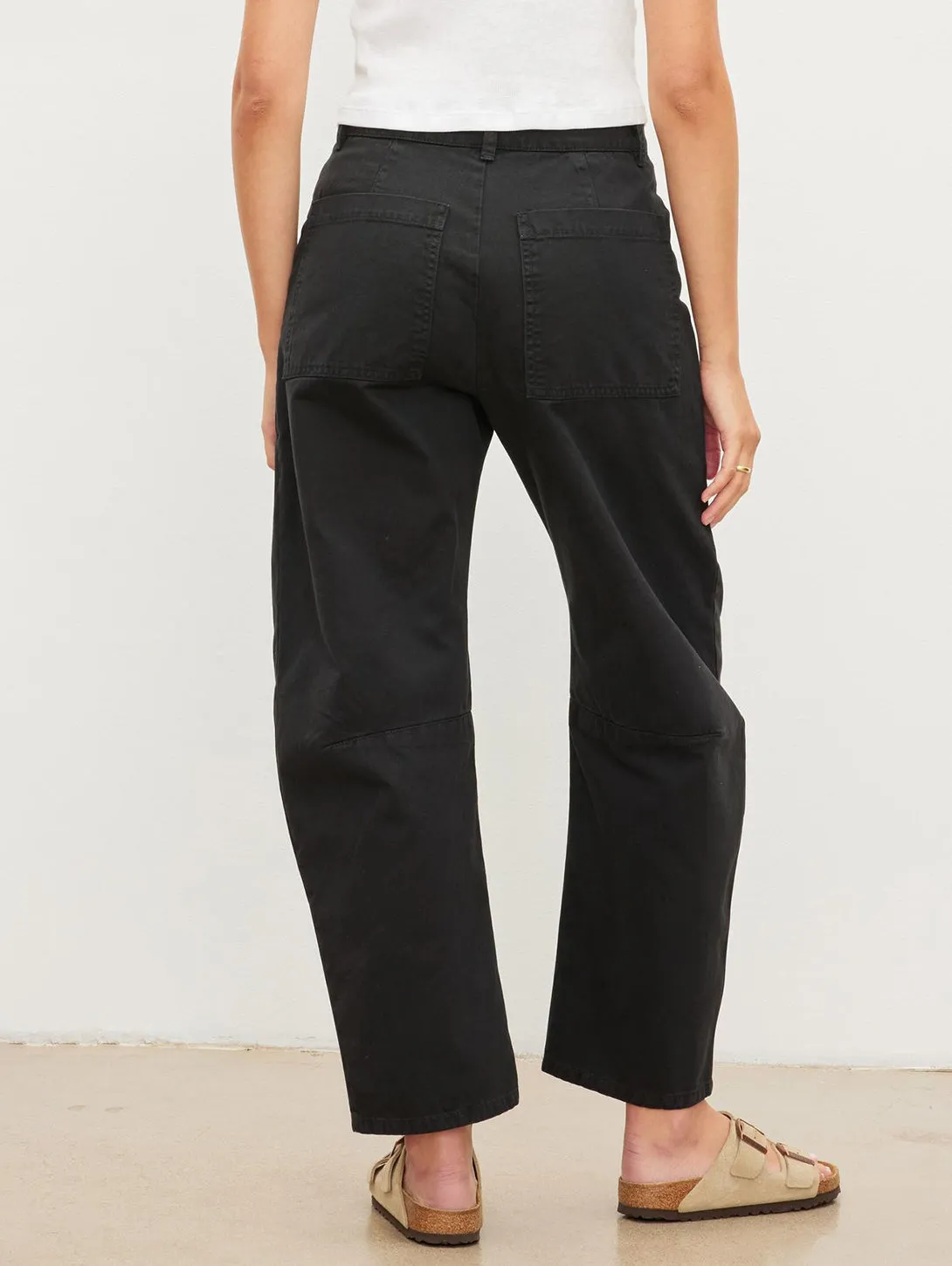 Brylie Twill Pant - Black