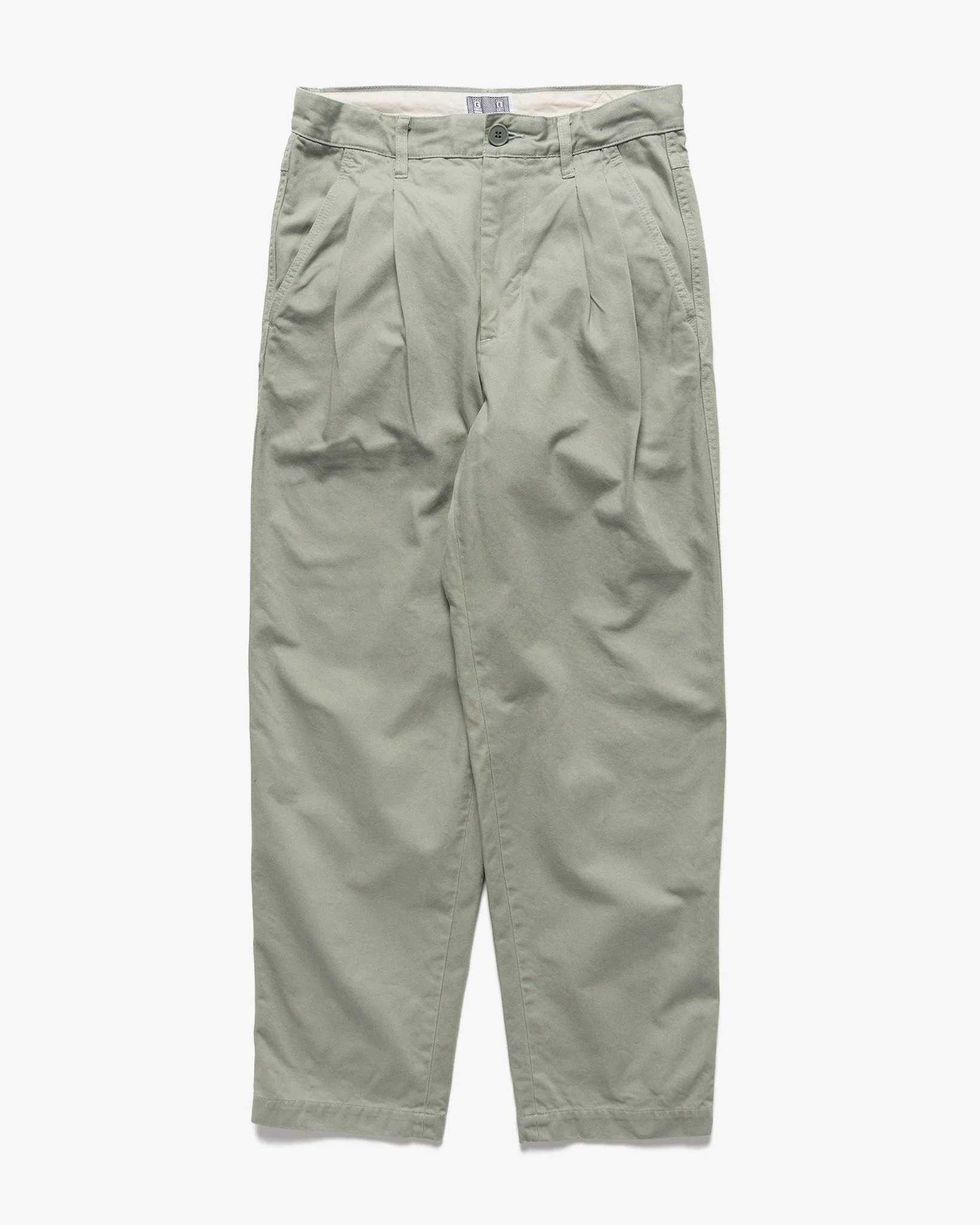 Casual Two Tuck Pants Grey