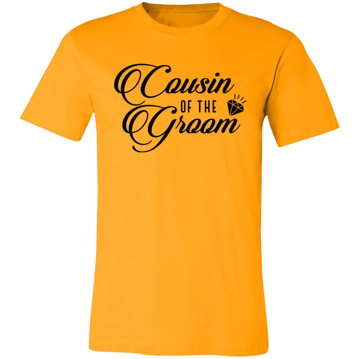 COUSIN OF GROOM Unisex Jersey Short-Sleeve T-Shirt