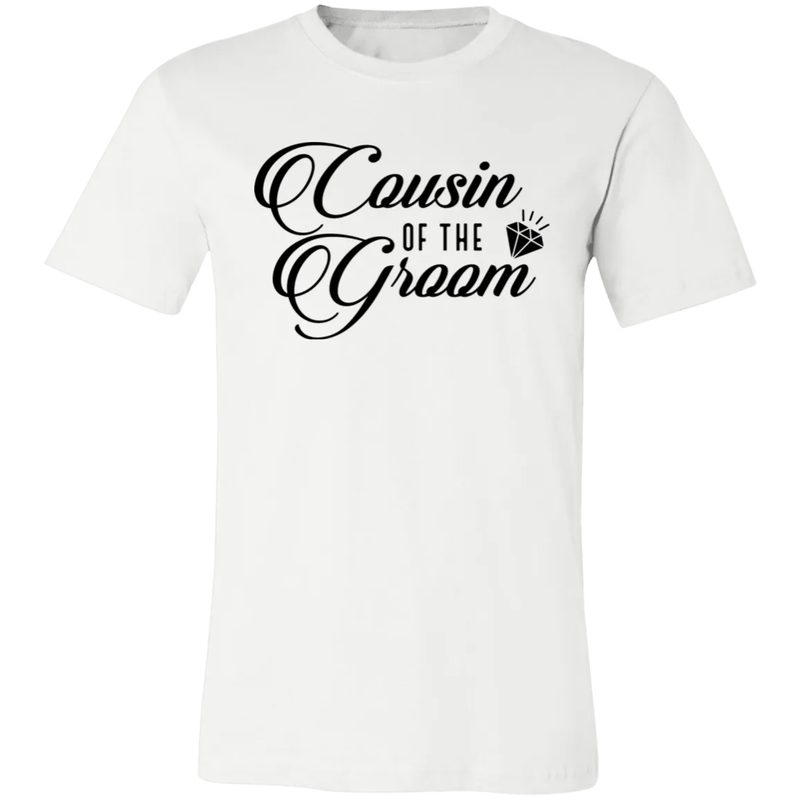 COUSIN OF GROOM Unisex Jersey Short-Sleeve T-Shirt