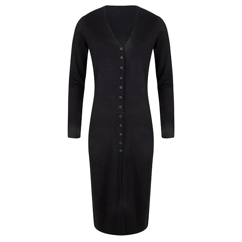 Esqualo - Basic Maxi Cardigan
