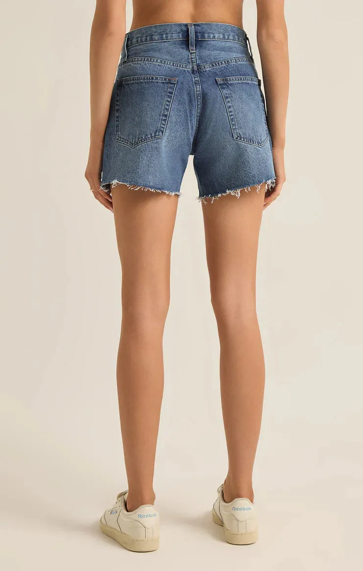 Everyday High Rise Denim Short - Vintage Indigo