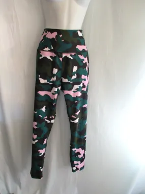 FILA Fitness RUNNING Workout TIGHT Legging XXL Camo Pant Yoga Exercise