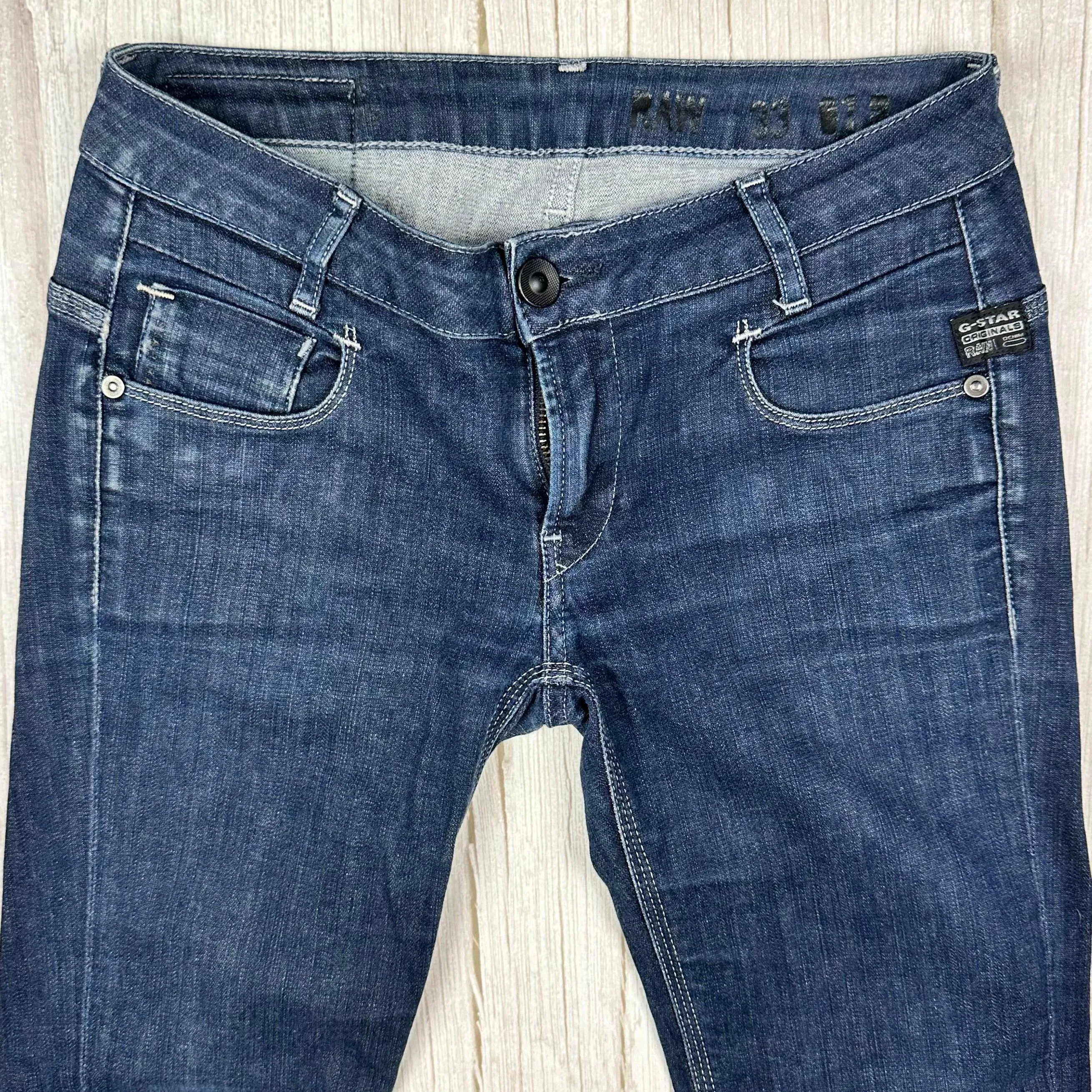 G Star Raw Womens 'New Radar Skinny' Jeans -Size 26 Cropped