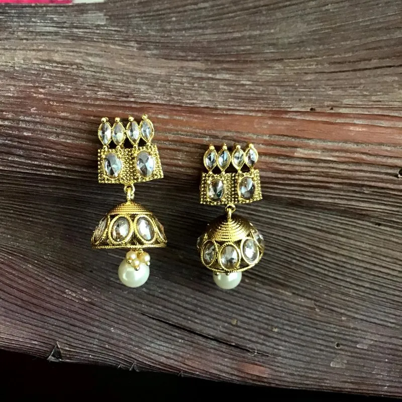 Gold Look Necklace Set 9474-4315
