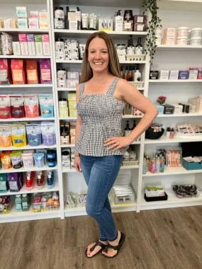 Hi Waist Release Hem Pull On Skinny