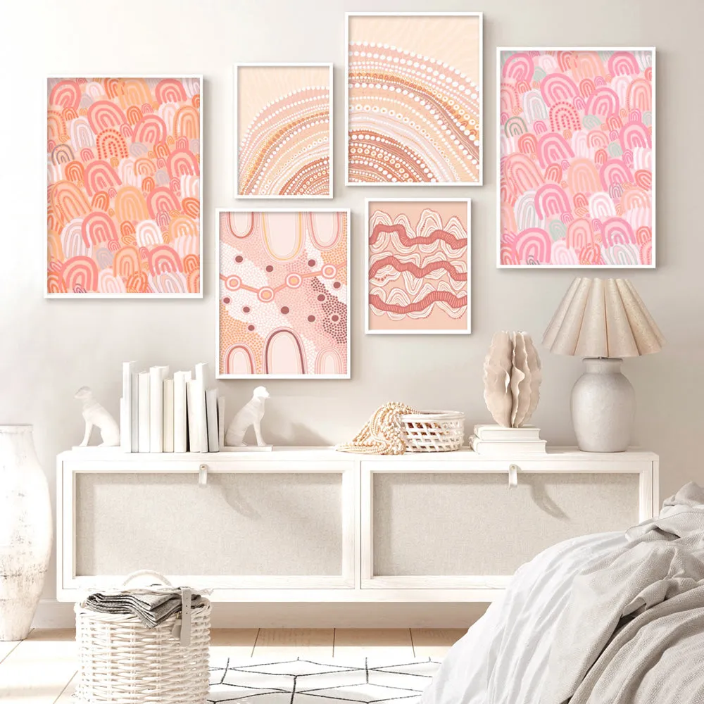 I am Female | Orange - Art Print by Leah Cummins