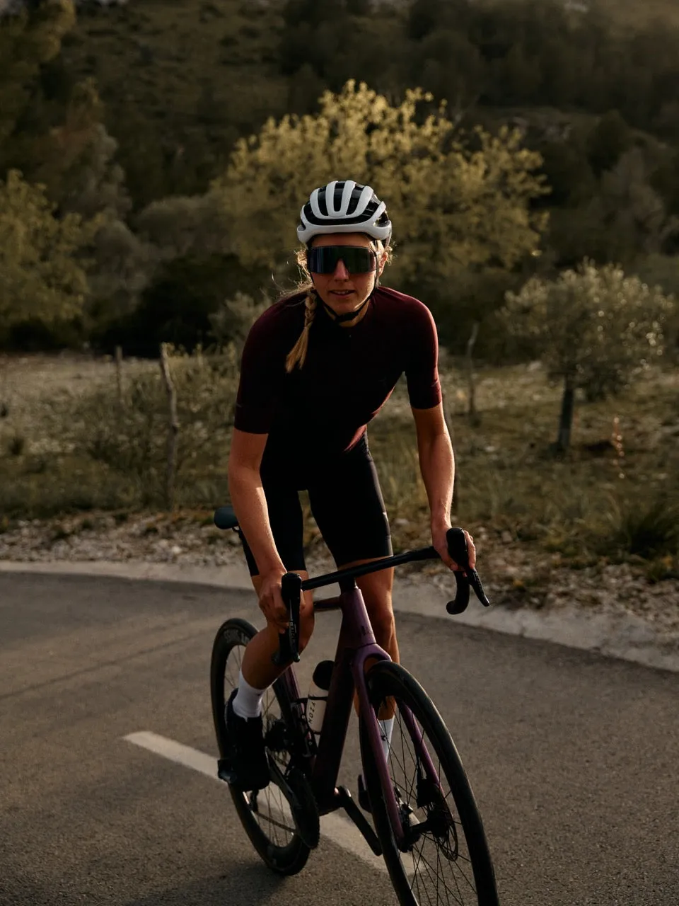 Iridescent Cycling Mesh Jersey Women
