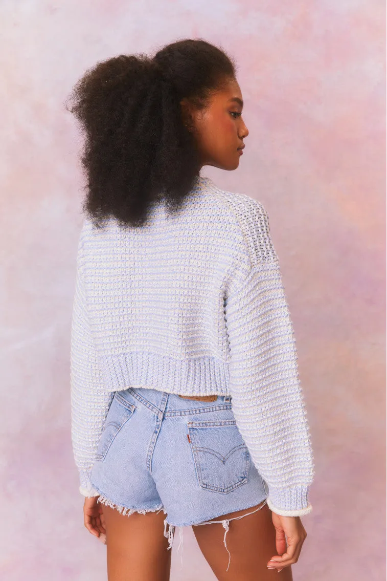 Koa Cotton Stripe Pullover Sweater