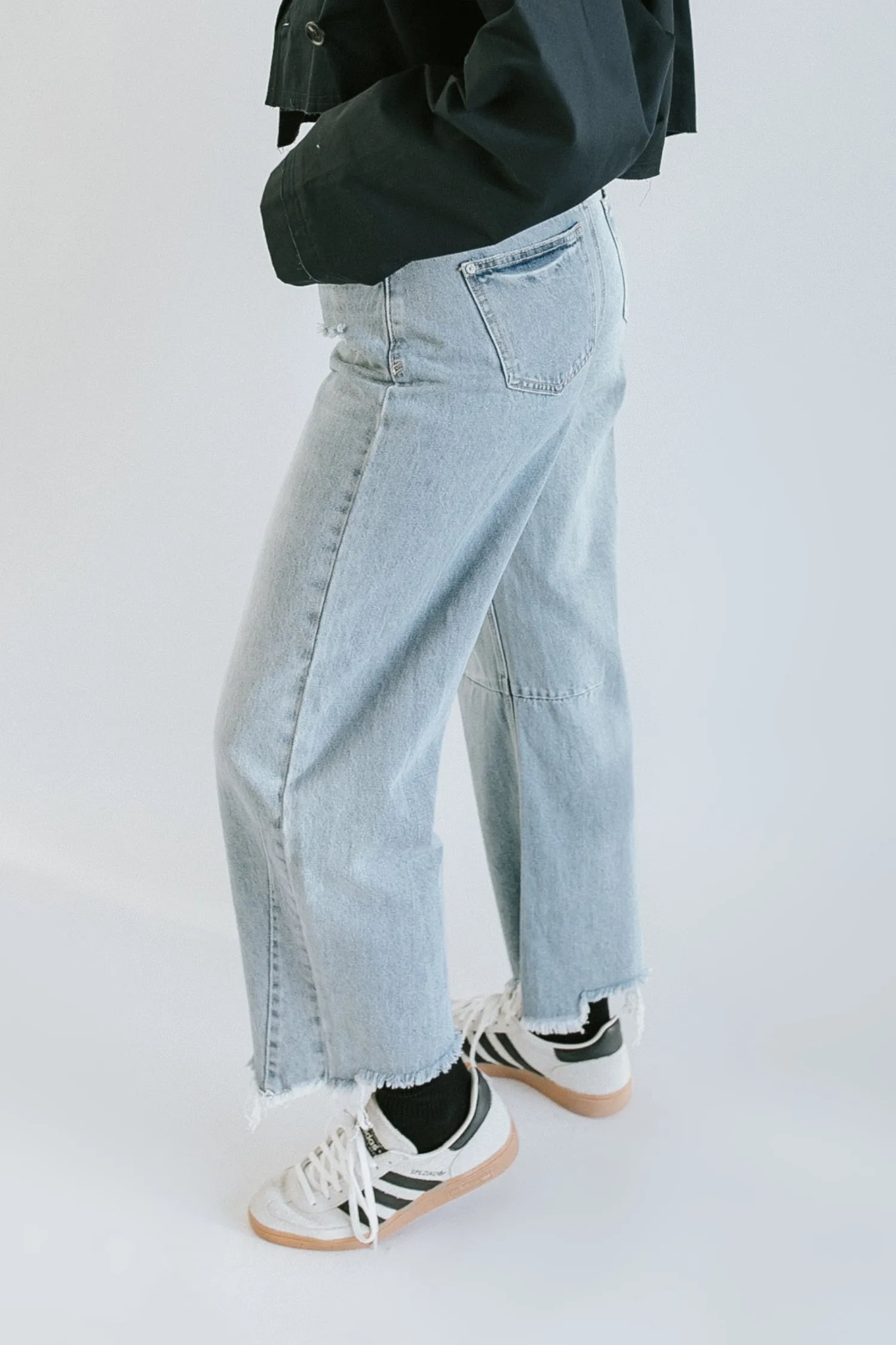 Libby Horseshoe Jean - Denim