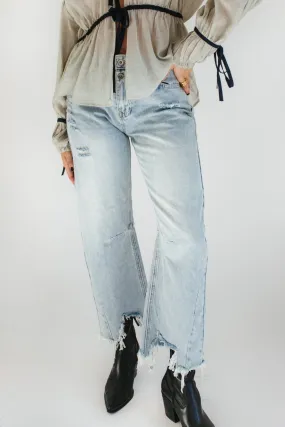 Libby Horseshoe Jean - Denim