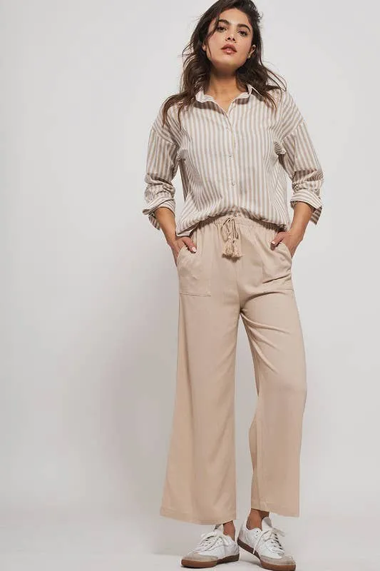 Life Linen Tassel Pants