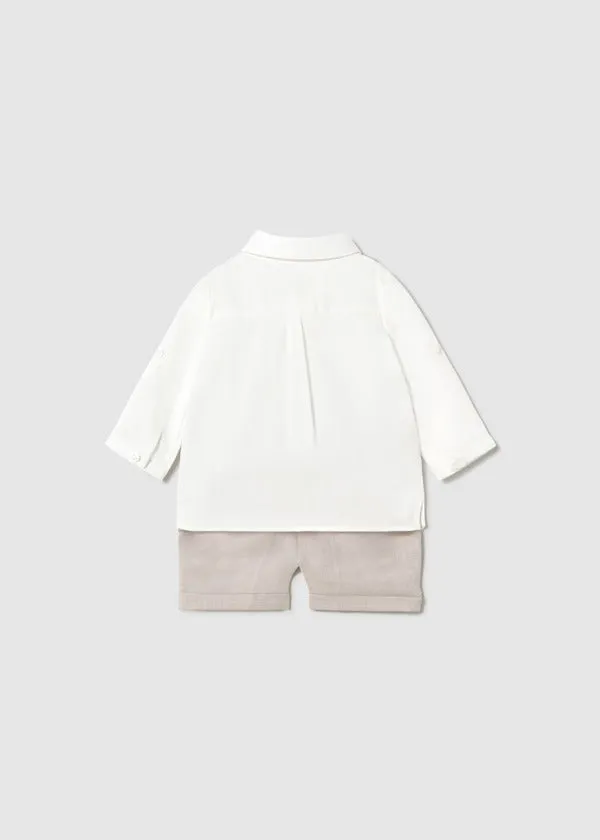 Mayoral Baby Boy 3 Piece Short Set   1212-59   Duna