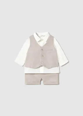 Mayoral Baby Boy 3 Piece Short Set   1212-59   Duna