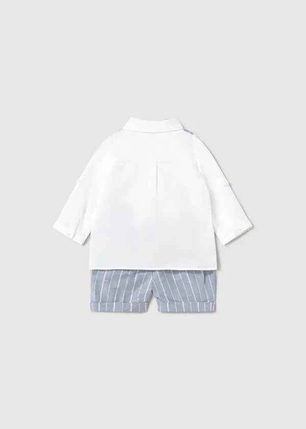 Mayoral Baby Boy 3 Piece Short Set   1212-60   Riviera