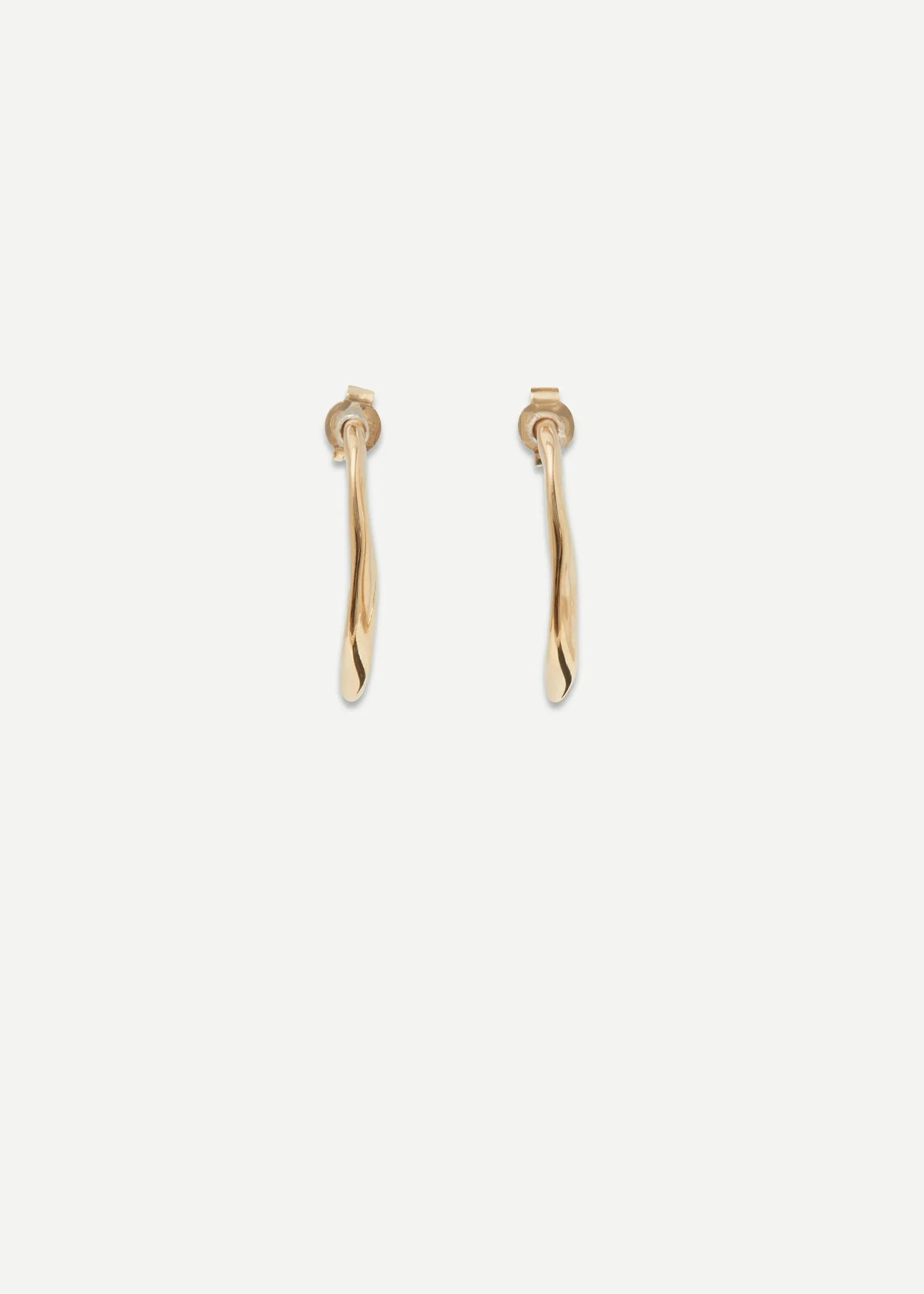 Molded Organic Hoop Earring Maxi