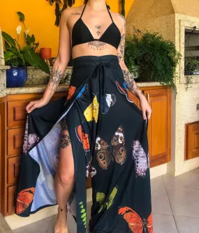 Mystic Butterflies Printed Fairy Casual Pants