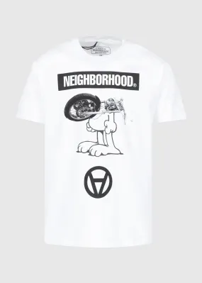 NEIGHBORHOOD: SS TEE [WHITE]