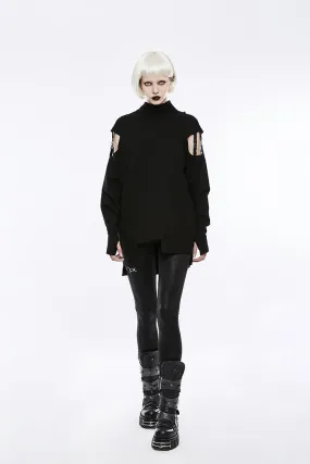 OPY-243 Fashion Segmented Sleeve Hoodies Punk Jacket