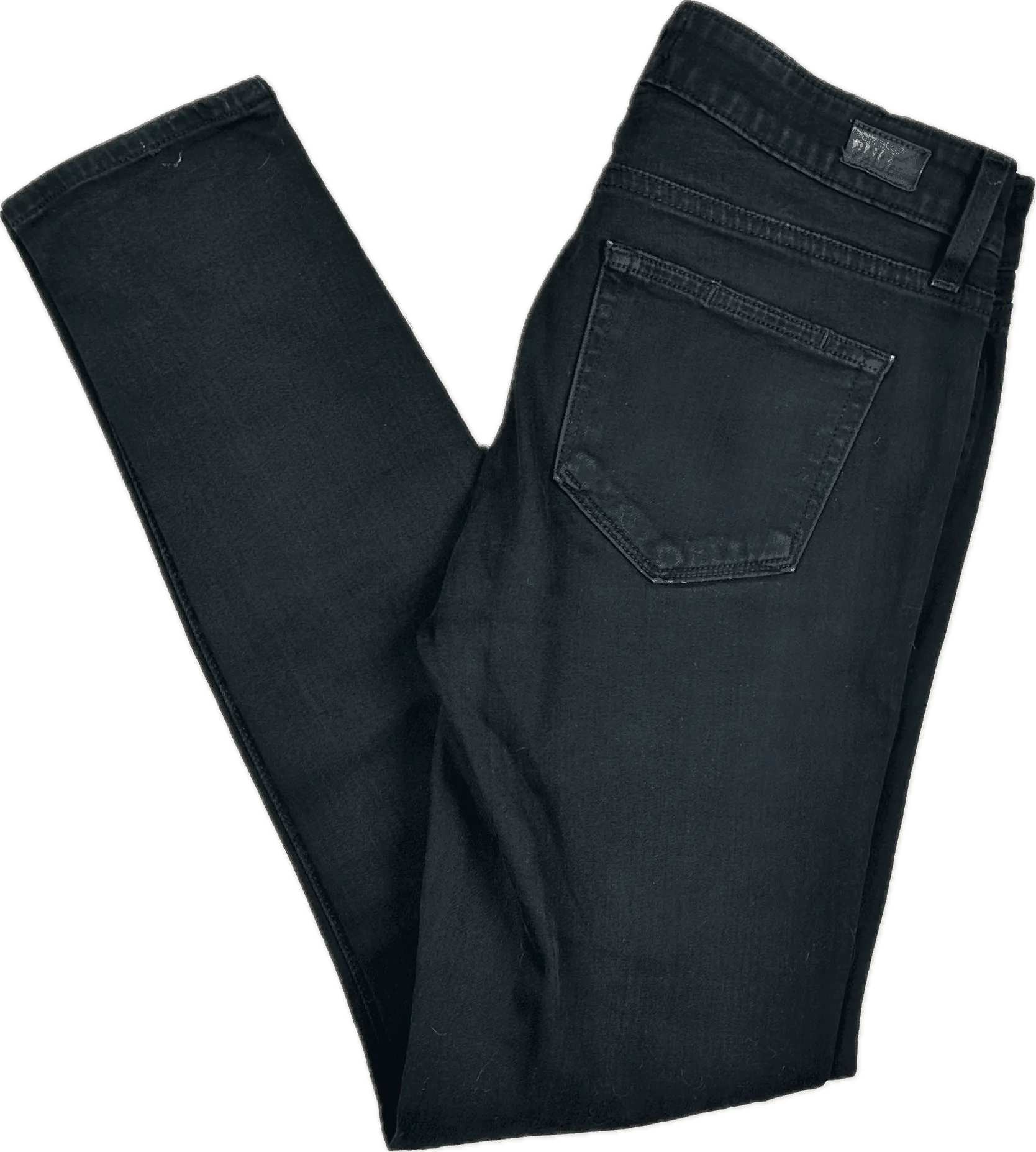 Paige Denim 'Verdugo Ultra Skinny' Black Jeans- Size 29