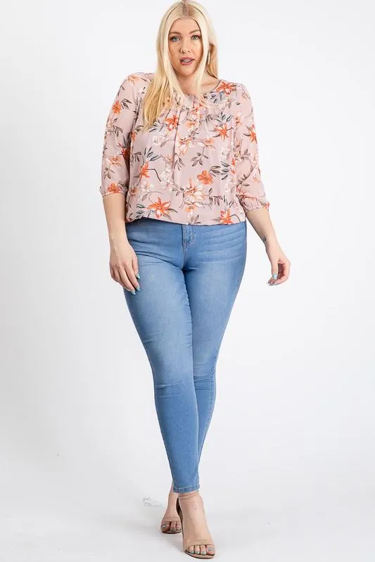 Pre-Order Ah-mazing Chiffon Floral Top