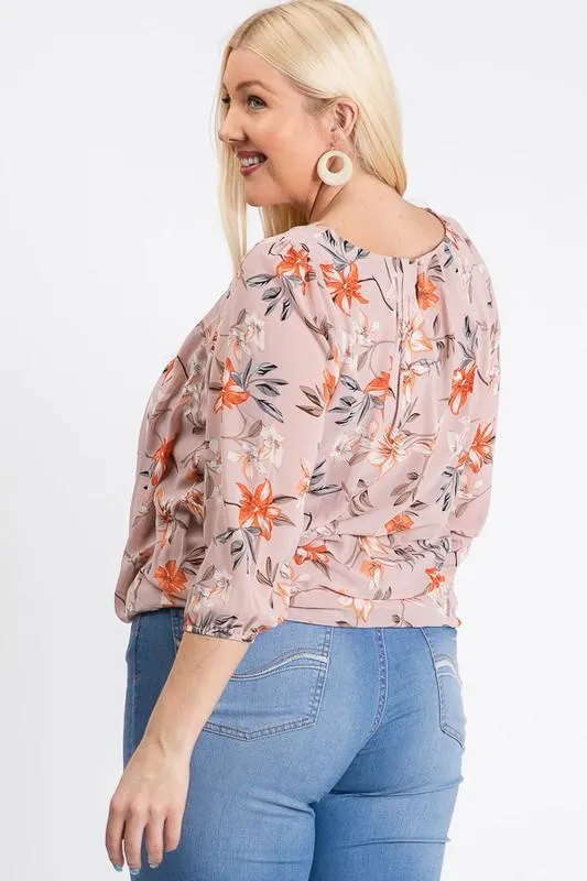 Pre-Order Ah-mazing Chiffon Floral Top