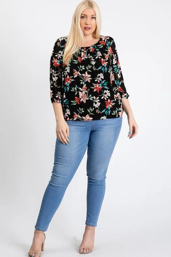 Pre-Order Ah-mazing Chiffon Floral Top