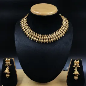 Round Neck Antique Necklace Set 4574-1