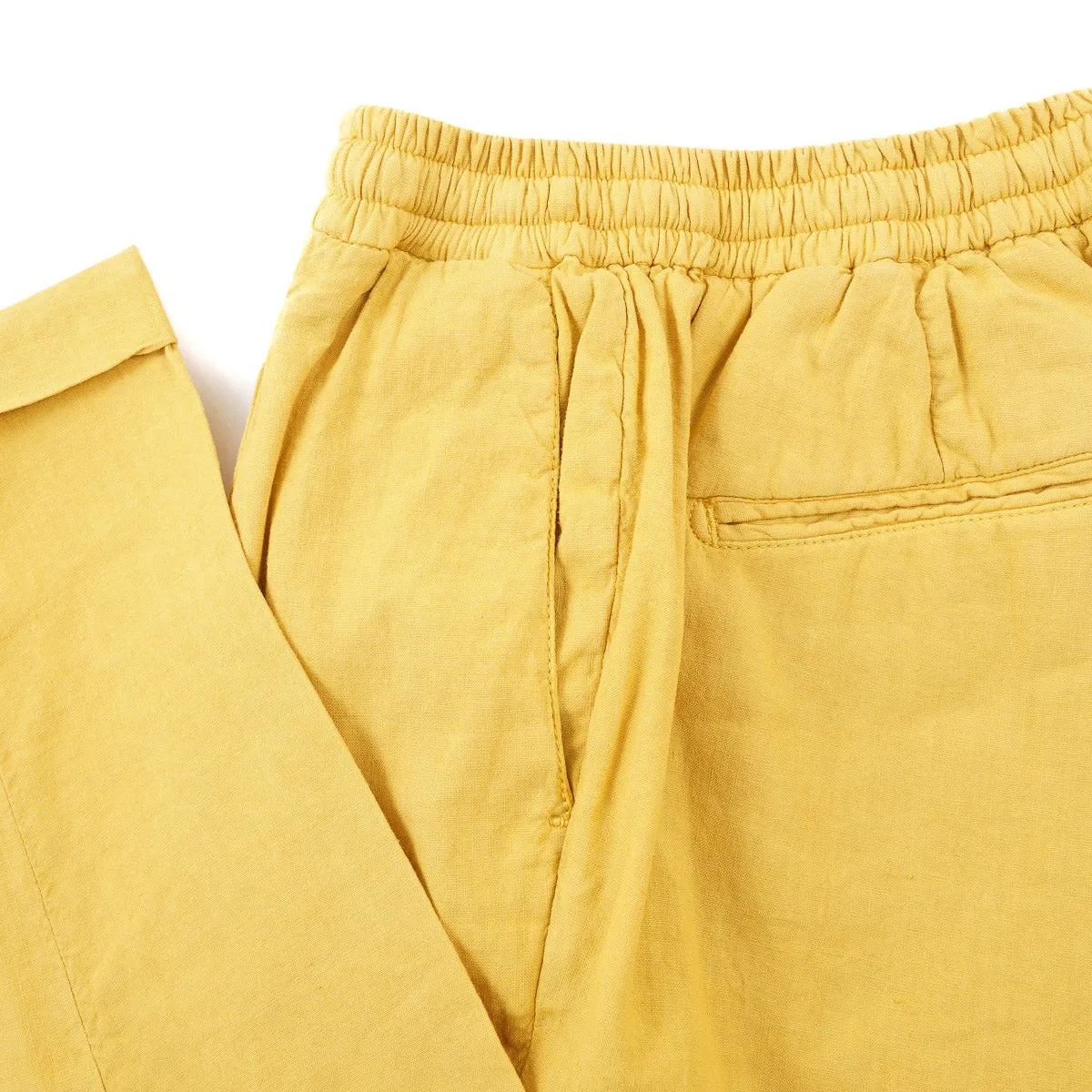 Sartorio Linen-Cotton Drawstring Pants