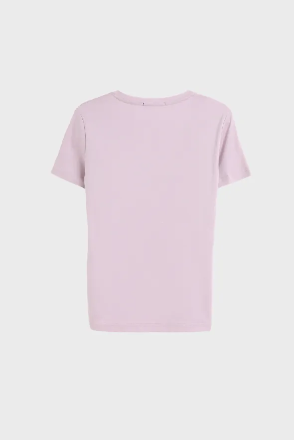 Silky Cotton V Neck  T-Shirt