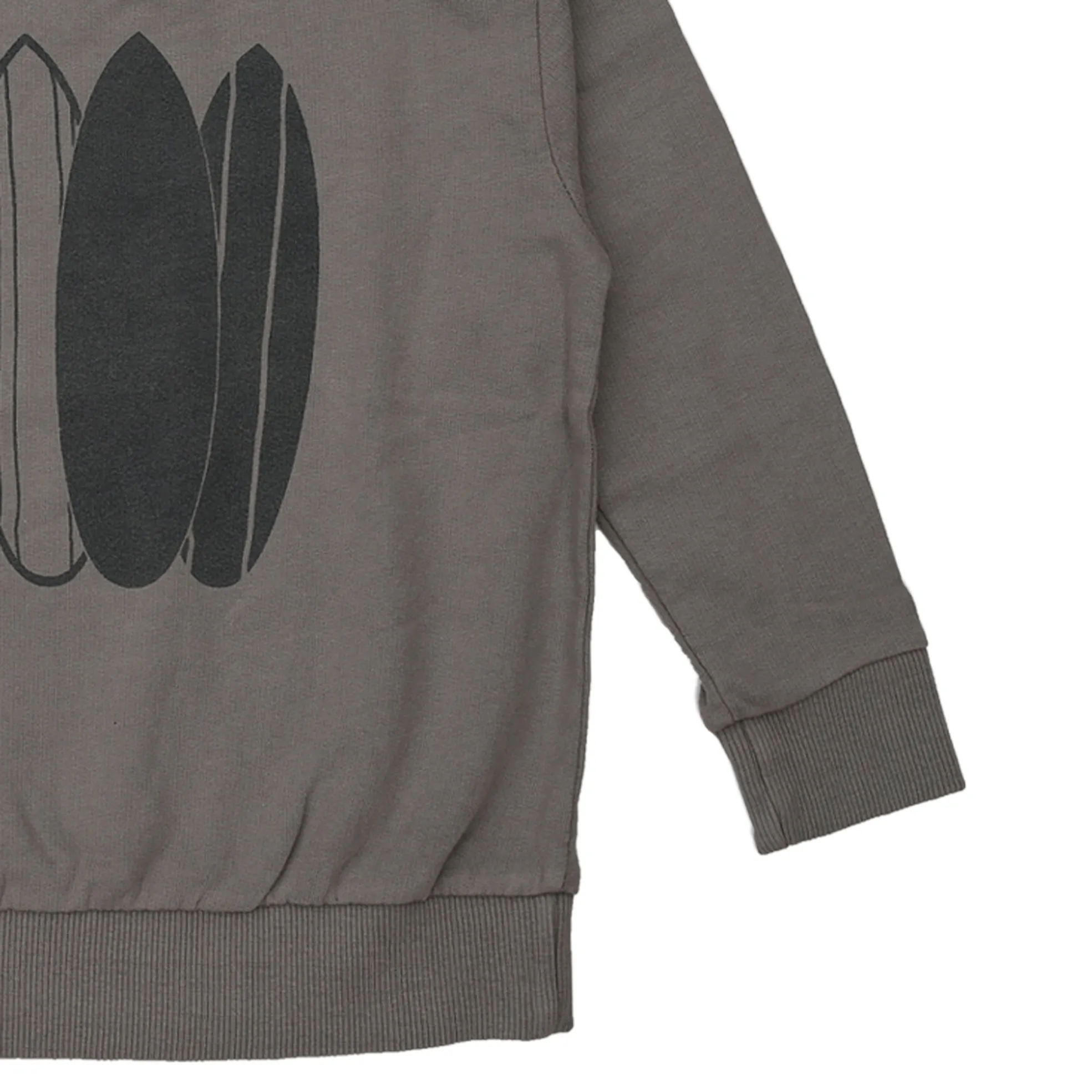 TAPE.A.LOEIL - Kids 'Grey' Long Sleeves Round Neck Terry Sweatshirt TO1108