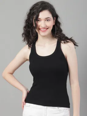 Women Black Cami & Tank Set