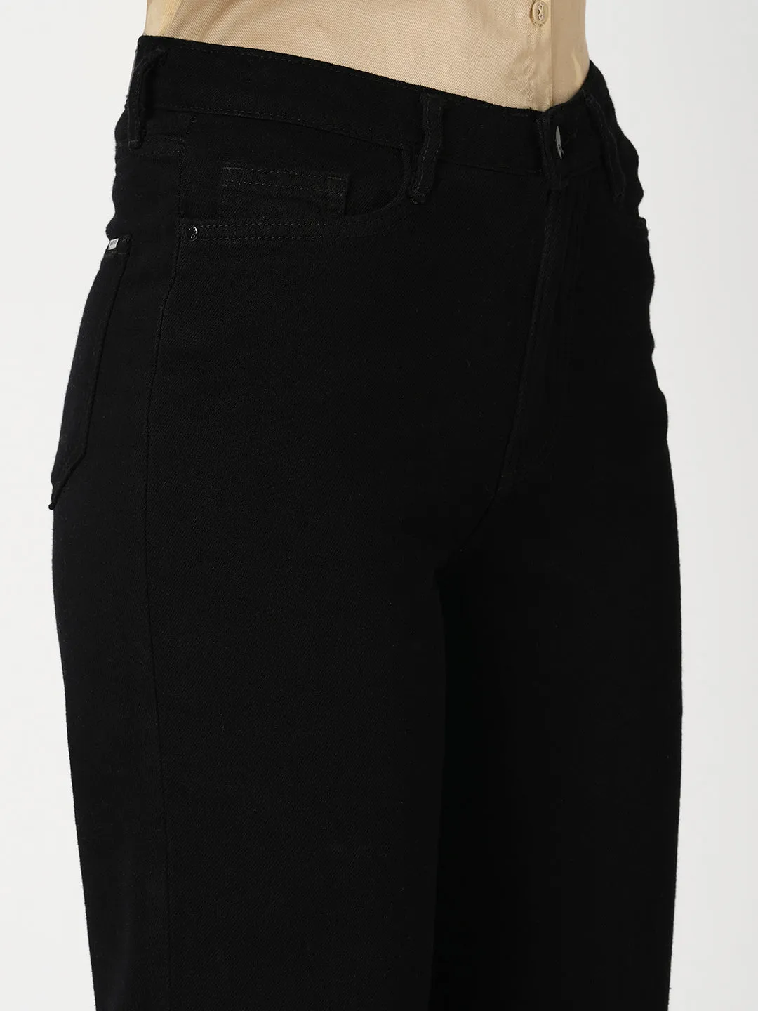 Women High-Rise Loose Straight Fit Jeans