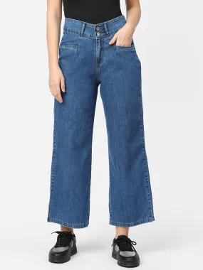 Women High-Rise Wide Leg Jeans