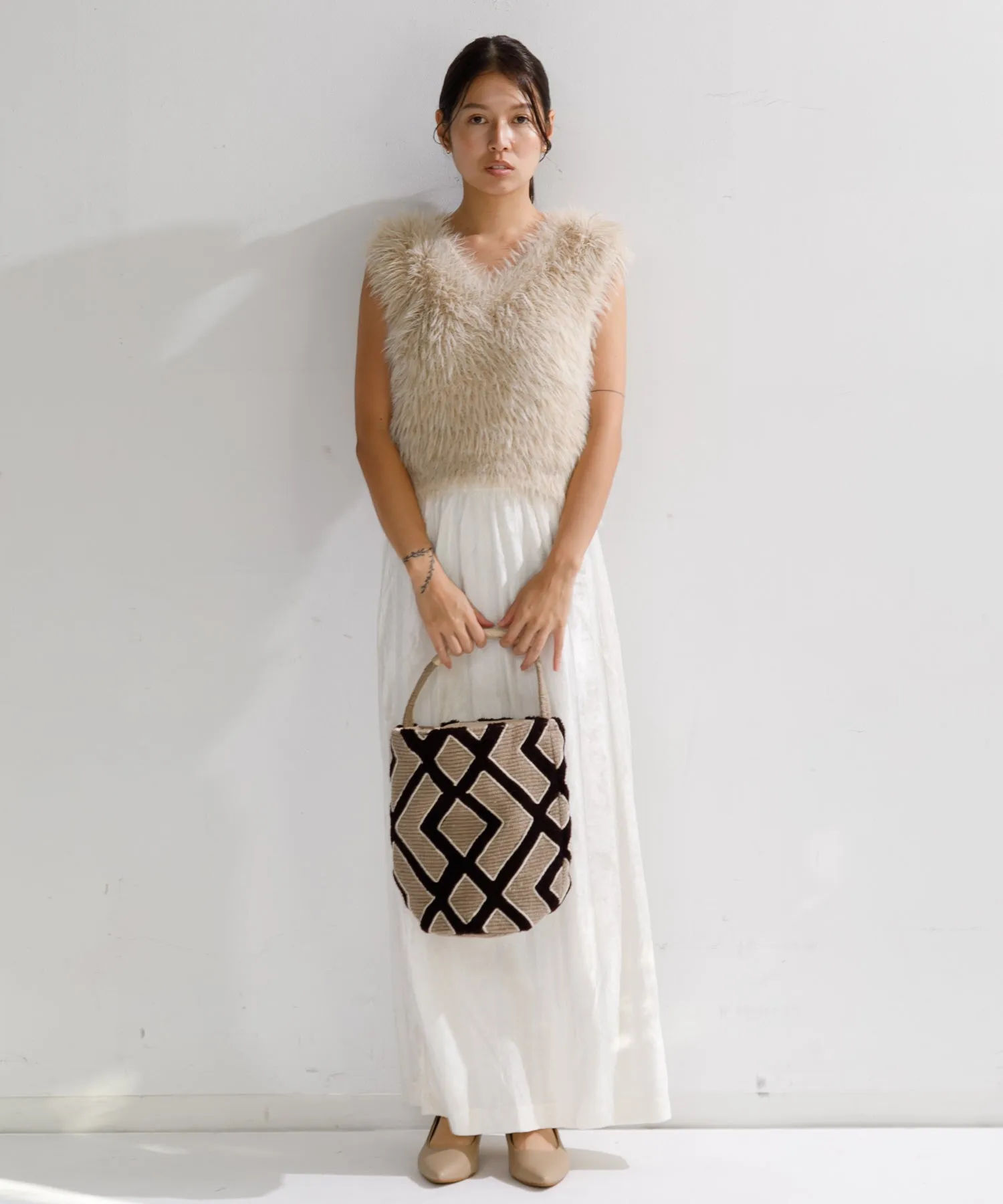 【WOMEN】beej Busket bag-showa