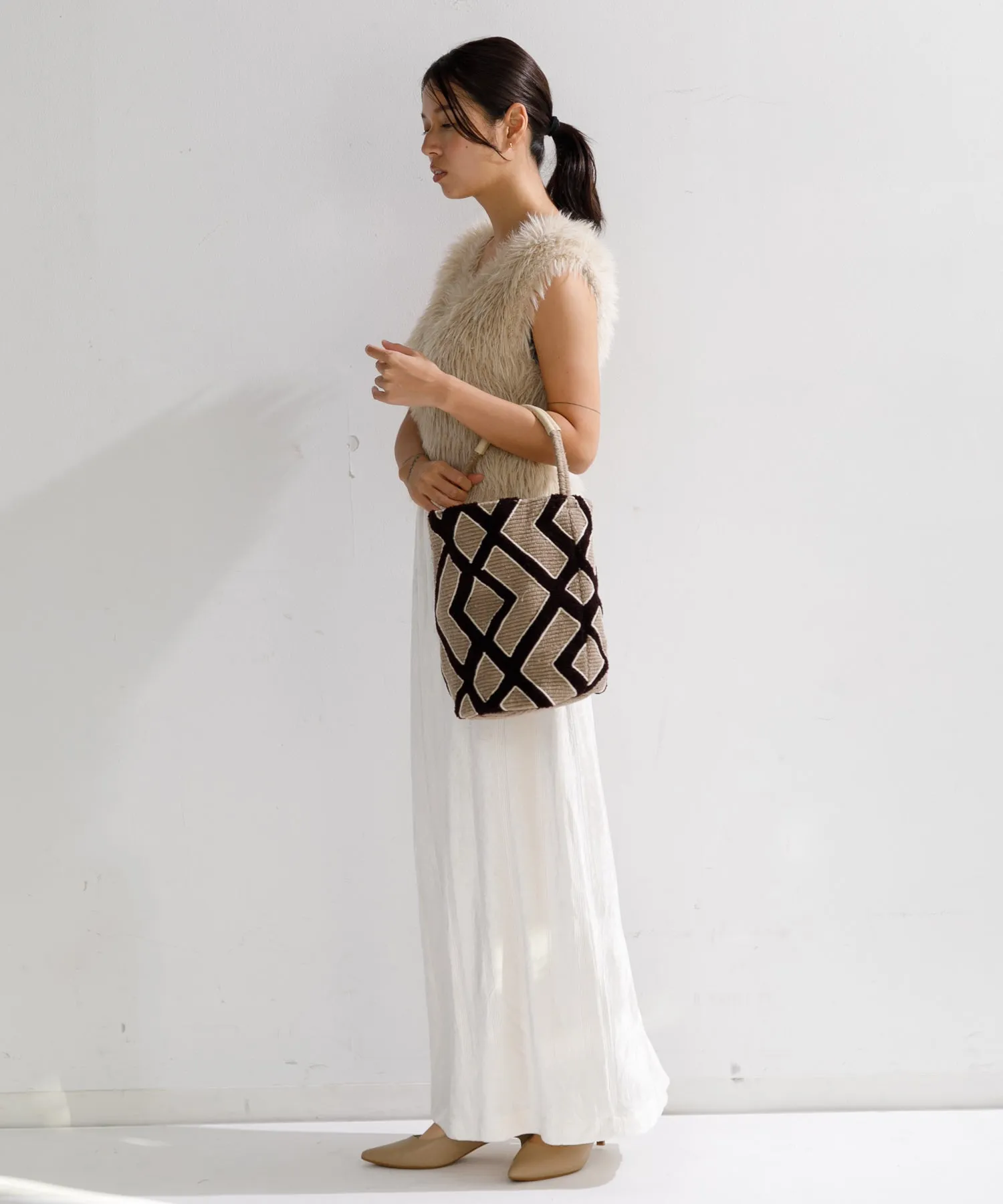 【WOMEN】beej Busket bag-showa