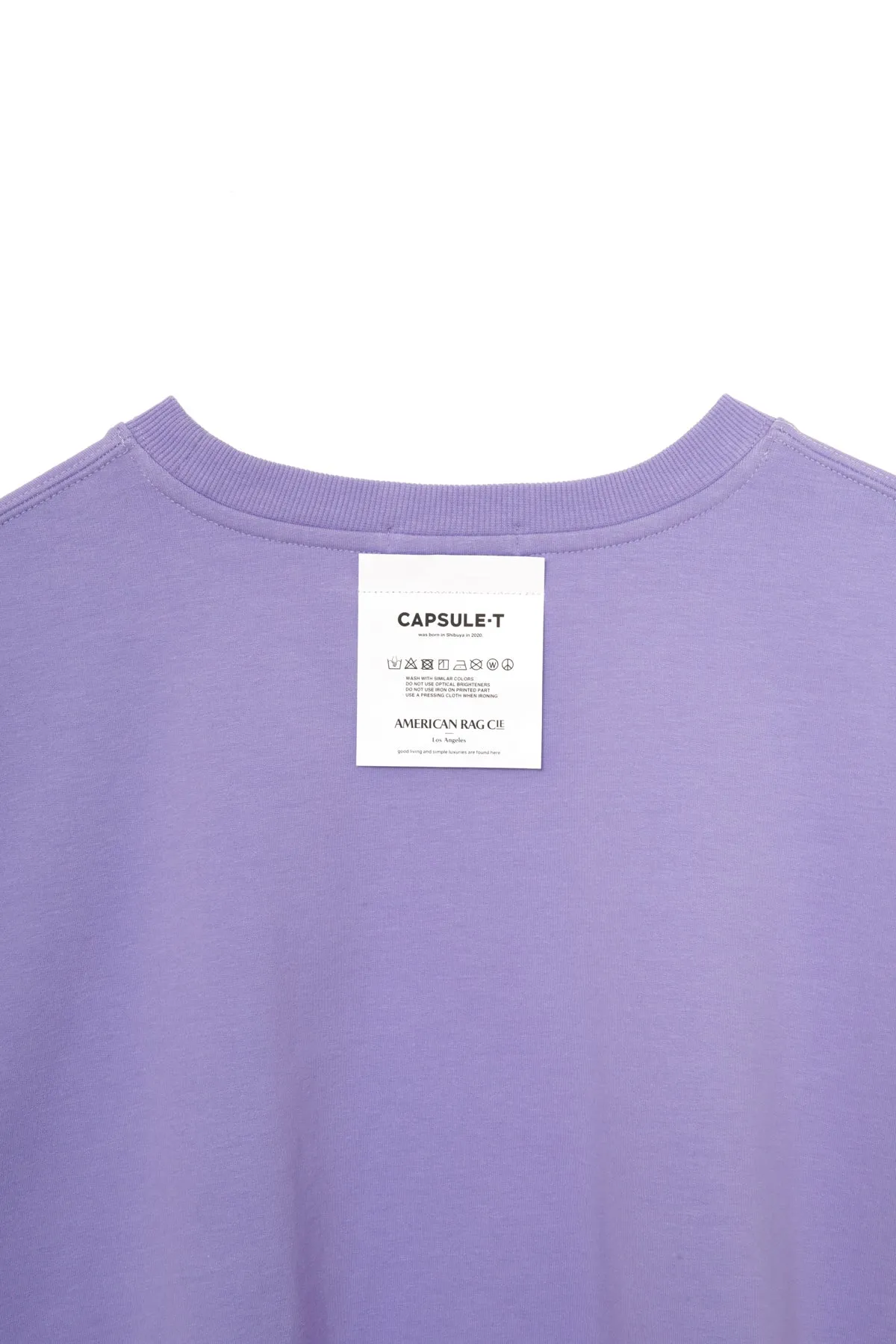 【WOMEN】CAPSULE LOGO PRINT SWEAT