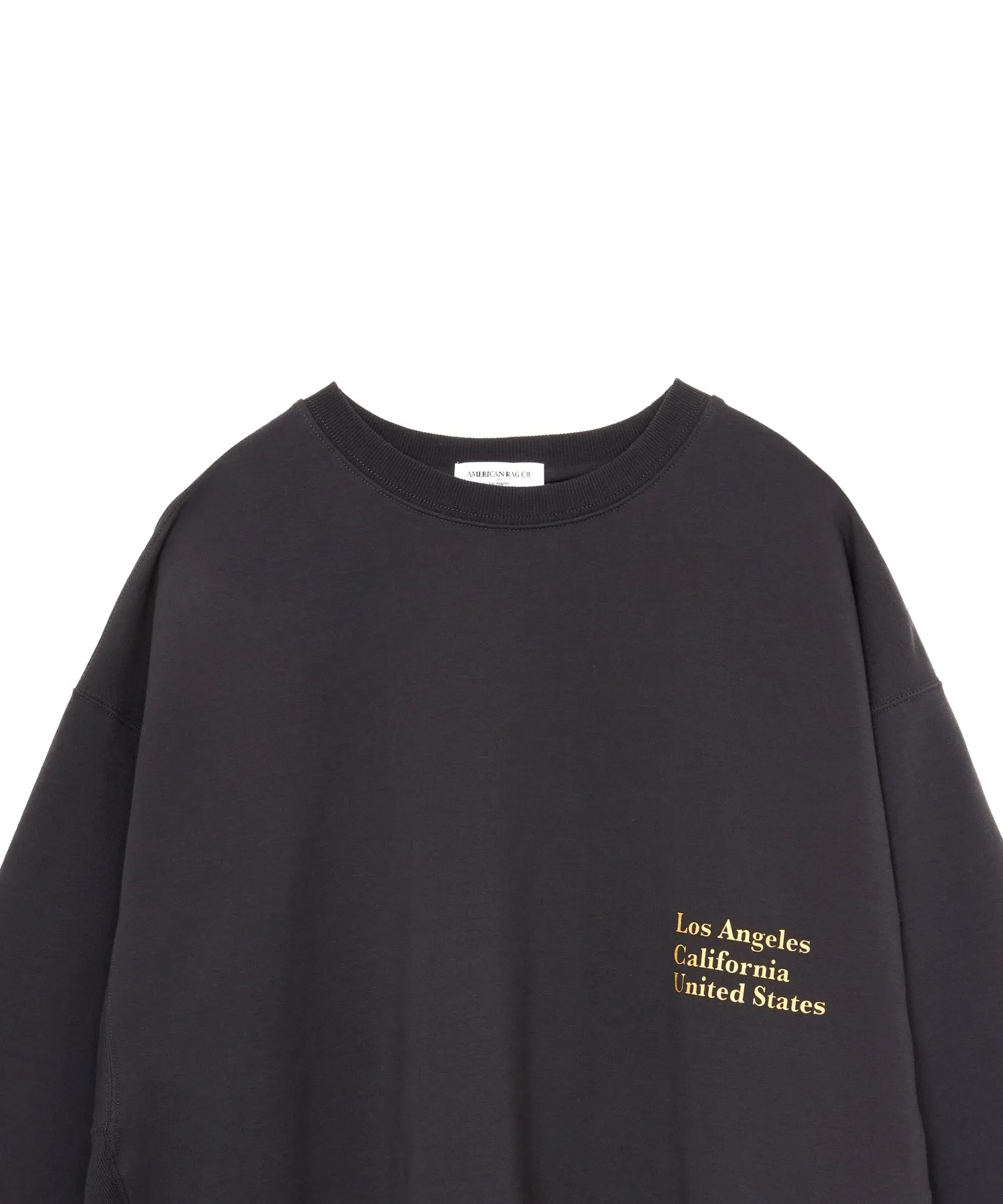 【WOMEN】CAPSULE LOGO PRINT SWEAT