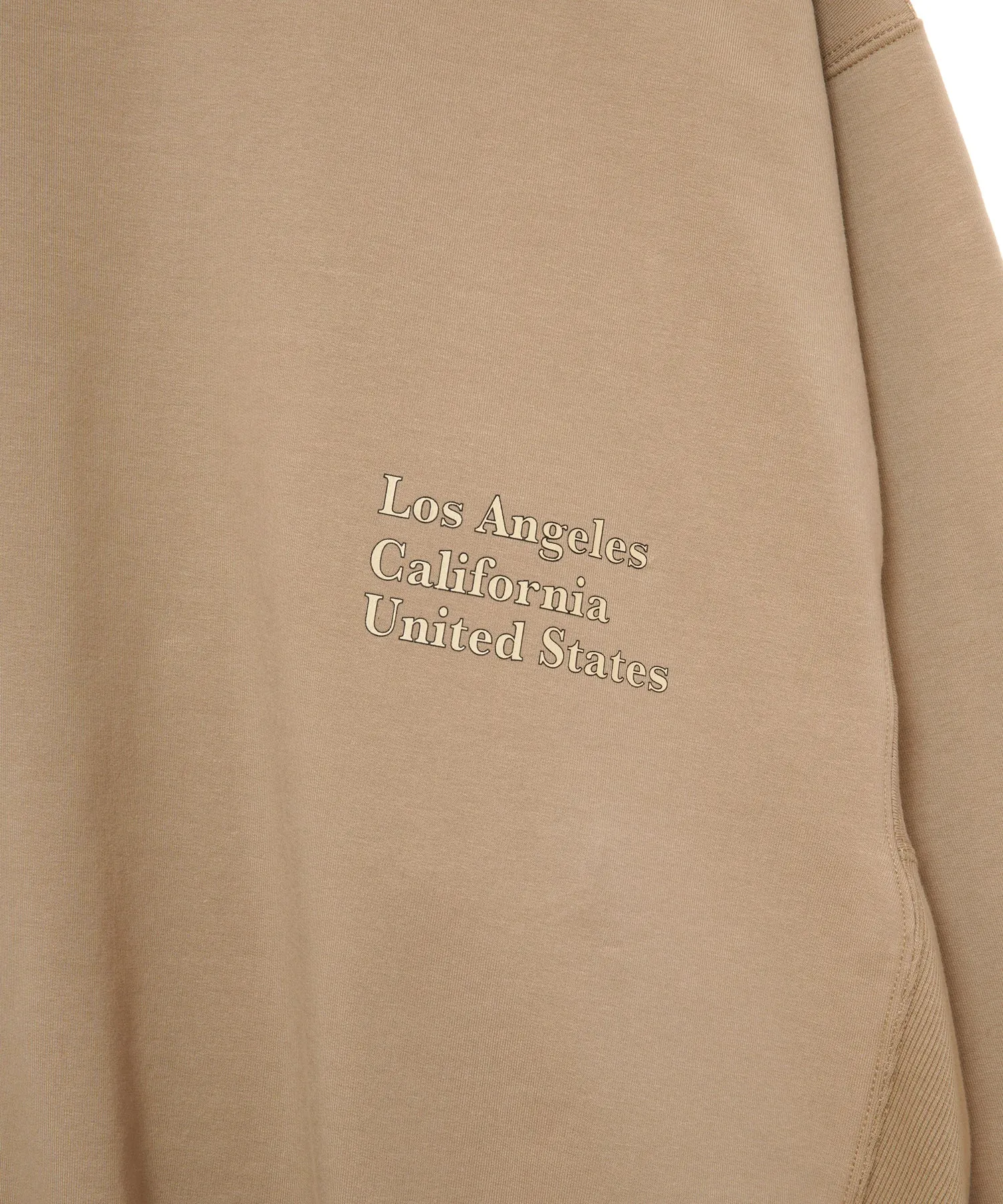 【WOMEN】CAPSULE LOGO PRINT SWEAT